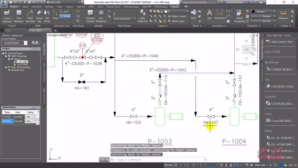 The Difference between AutoCAD and AutoCAD Plant 3D The Difference Between Autocad 2d And Autocad P3d 1024x576